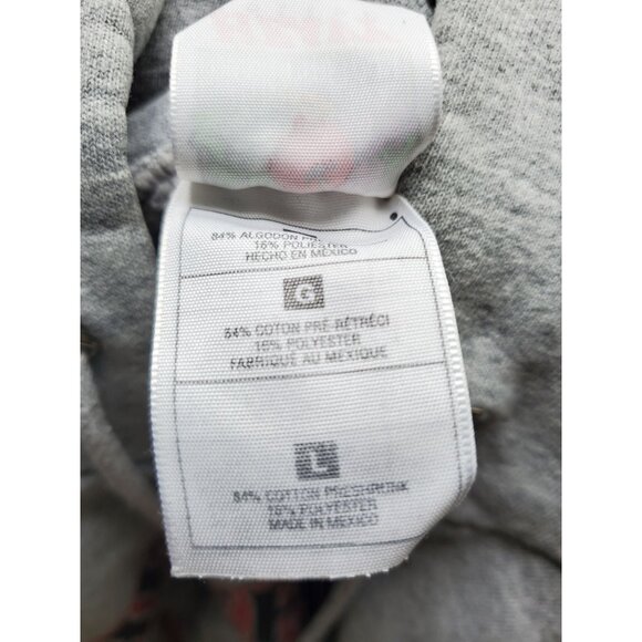 Whitehall Tennis Hoodie Grey Youth L Large Kangaroo Pockets Some Distress - Picture 8 of 11